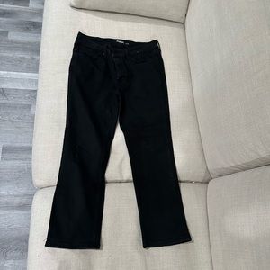 RSQ slim straight black jeans size 32x30